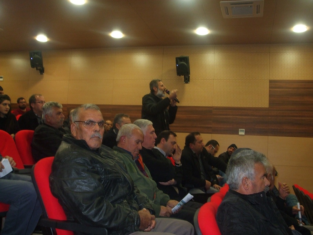 ÇED TOPLANTISINA KATILDIK