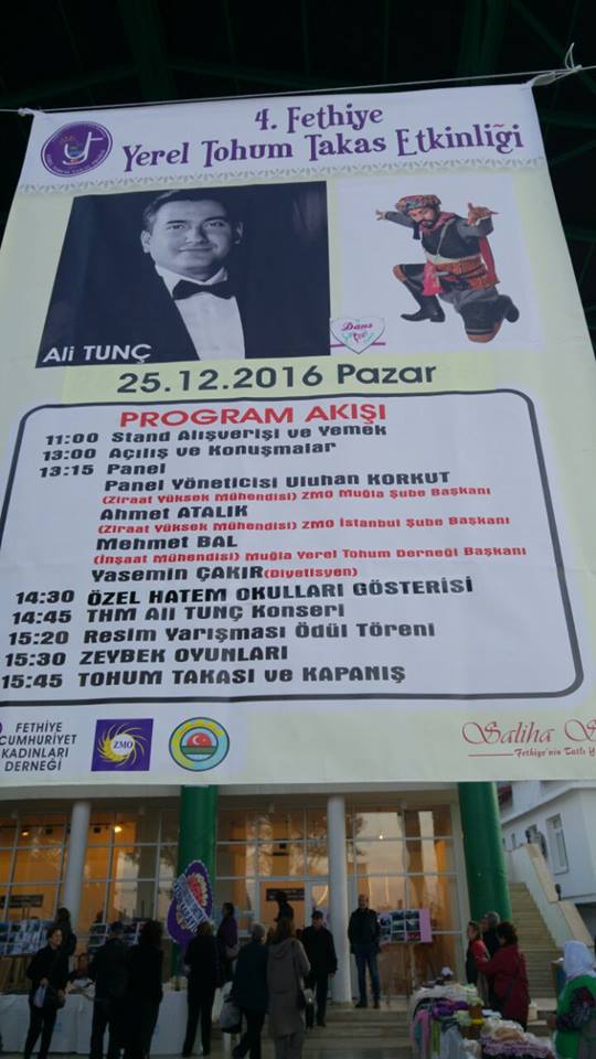 FETHİYE`DE 4. YEREL TOHUM TAKAS ŞENLİĞİ GERÇEKLEŞTİRİLDİ