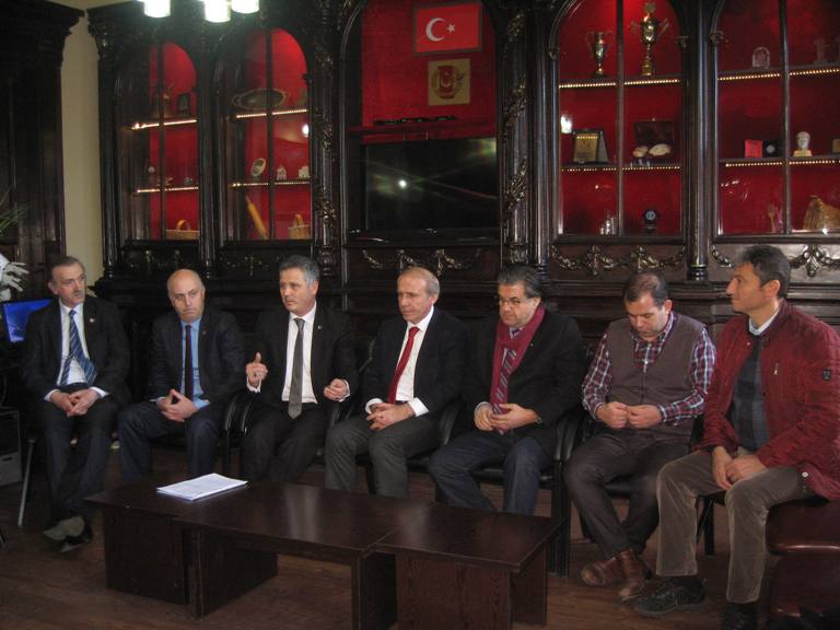 TRABZON GAZETECİLER CEMİYETİNİ ZİYARET ETTİK