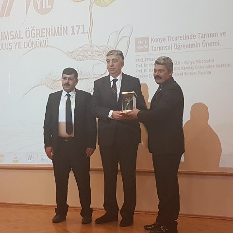 TARIMSAL ÖĞRENİMİN BAŞLANGICININ 171.YIL DÖNÜMÜ 