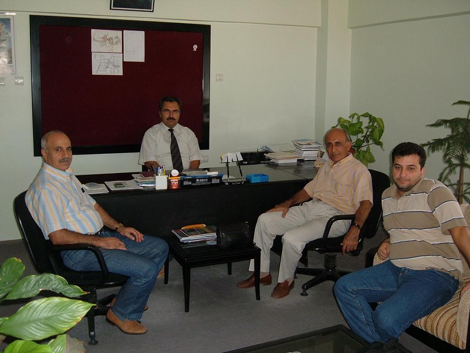 ZİRAAT FAKÜLTESİ DEKANINI ZİYARET.