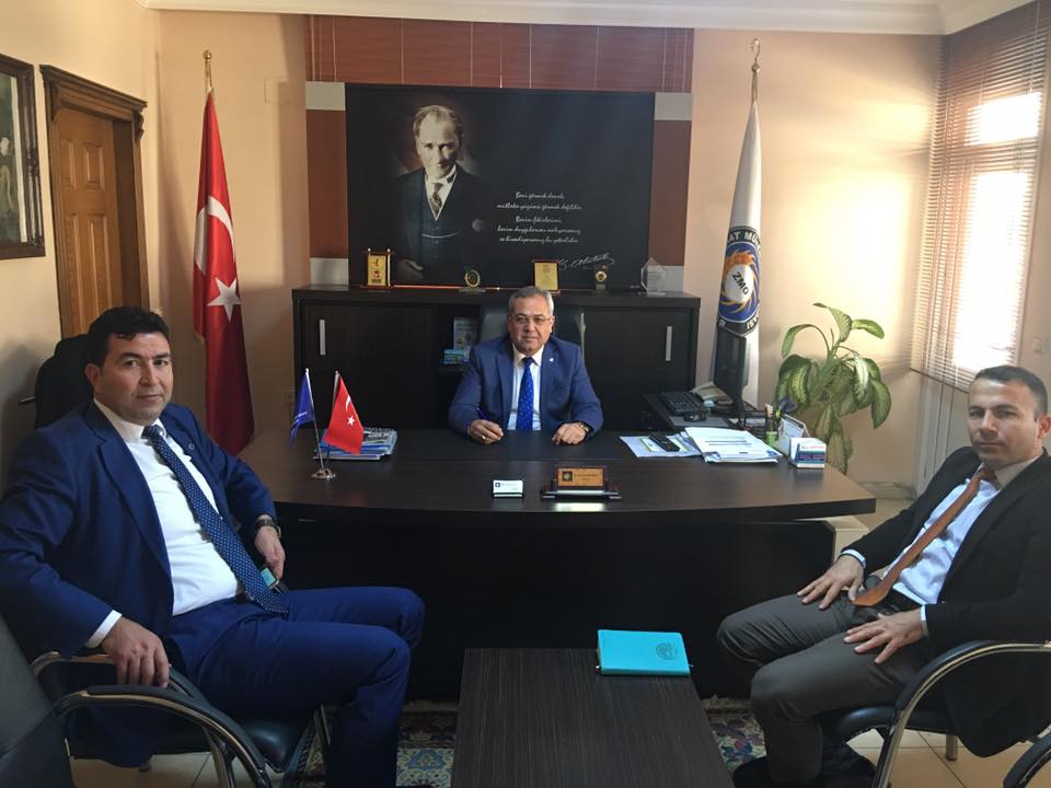 MERSİN ARICILAR BİRLİĞİ BAŞKANIL ODAMIZI ZİYARET ETTİ.