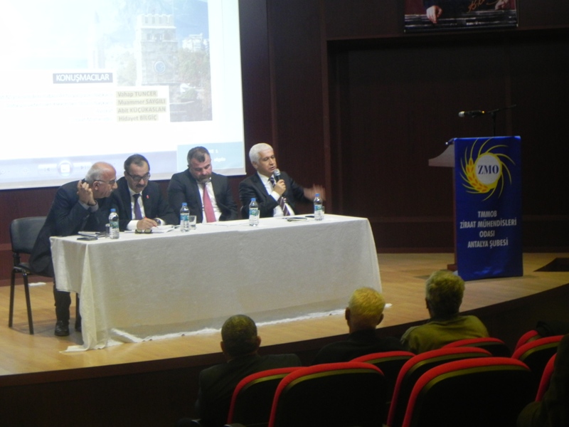 PANEL: "ANTALYA VE TÜRK TARIMININ SEKTÖREL SORUNLARI VE GÜNCEL DEĞERLENDİRMELER"
