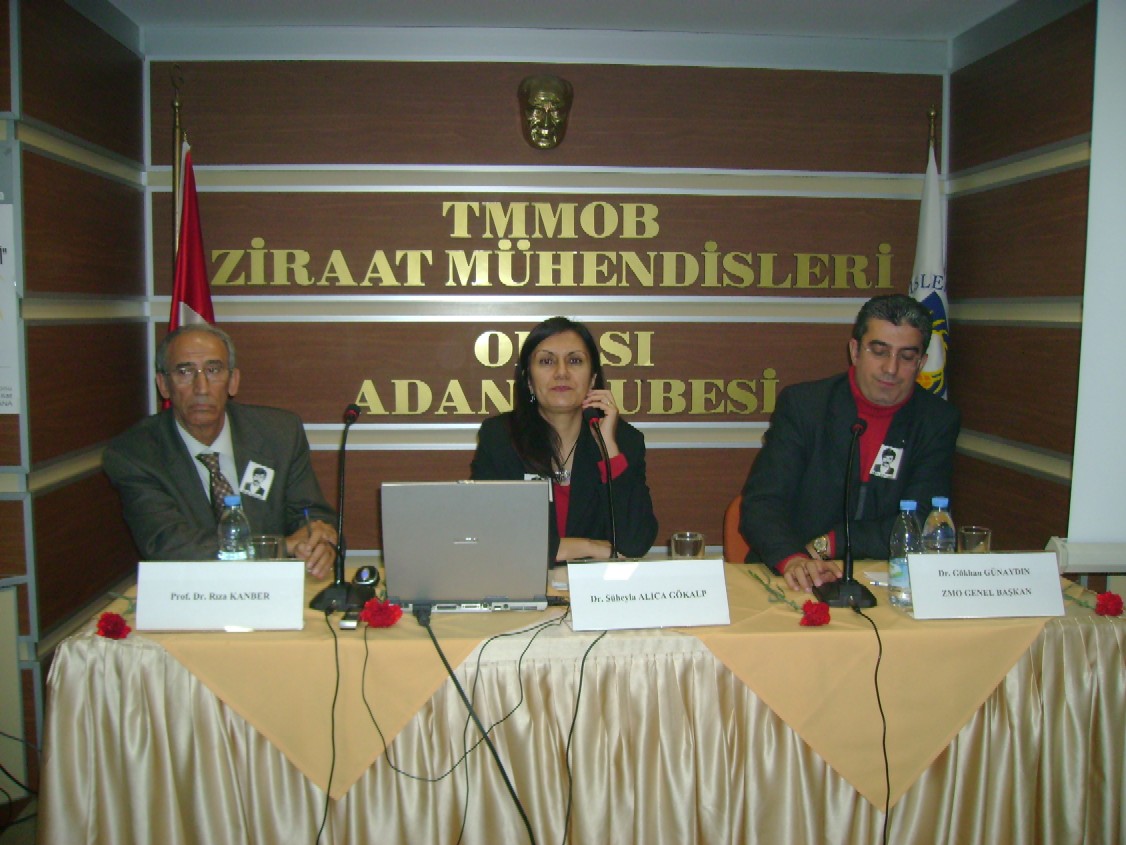 ÖLDÜRÜLÜŞÜNÜN 29. YILINDA AKIN ÖZDEMİR ANISINA
“KÜRESEL ISINMA VE TARIMA ETKİLERİ” KONULU PANEL
