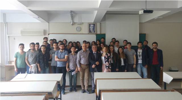 ÜNİVERSİTE YAŞAMINA GİRİŞ DERSİNE KATILDIK