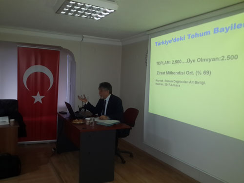 KİMYA MÜHENDİSLERİ ODASI`NDA SÖYLEŞİ