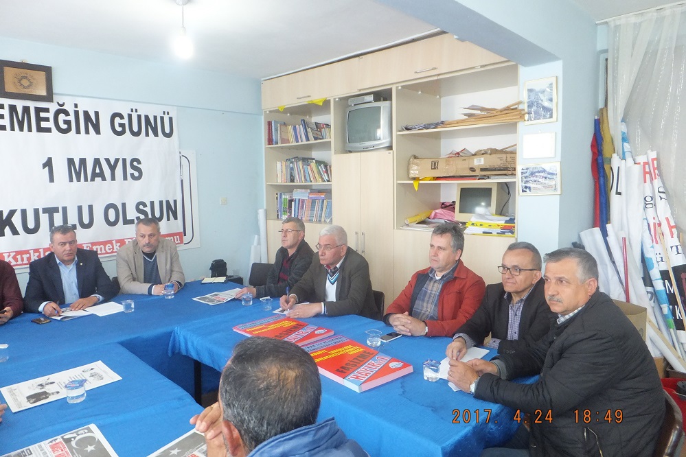 KIRKLARELİ DEMOKRASİ PLATFORMUNUN TOPLANTI VE BASIN AÇIKLAMALARI