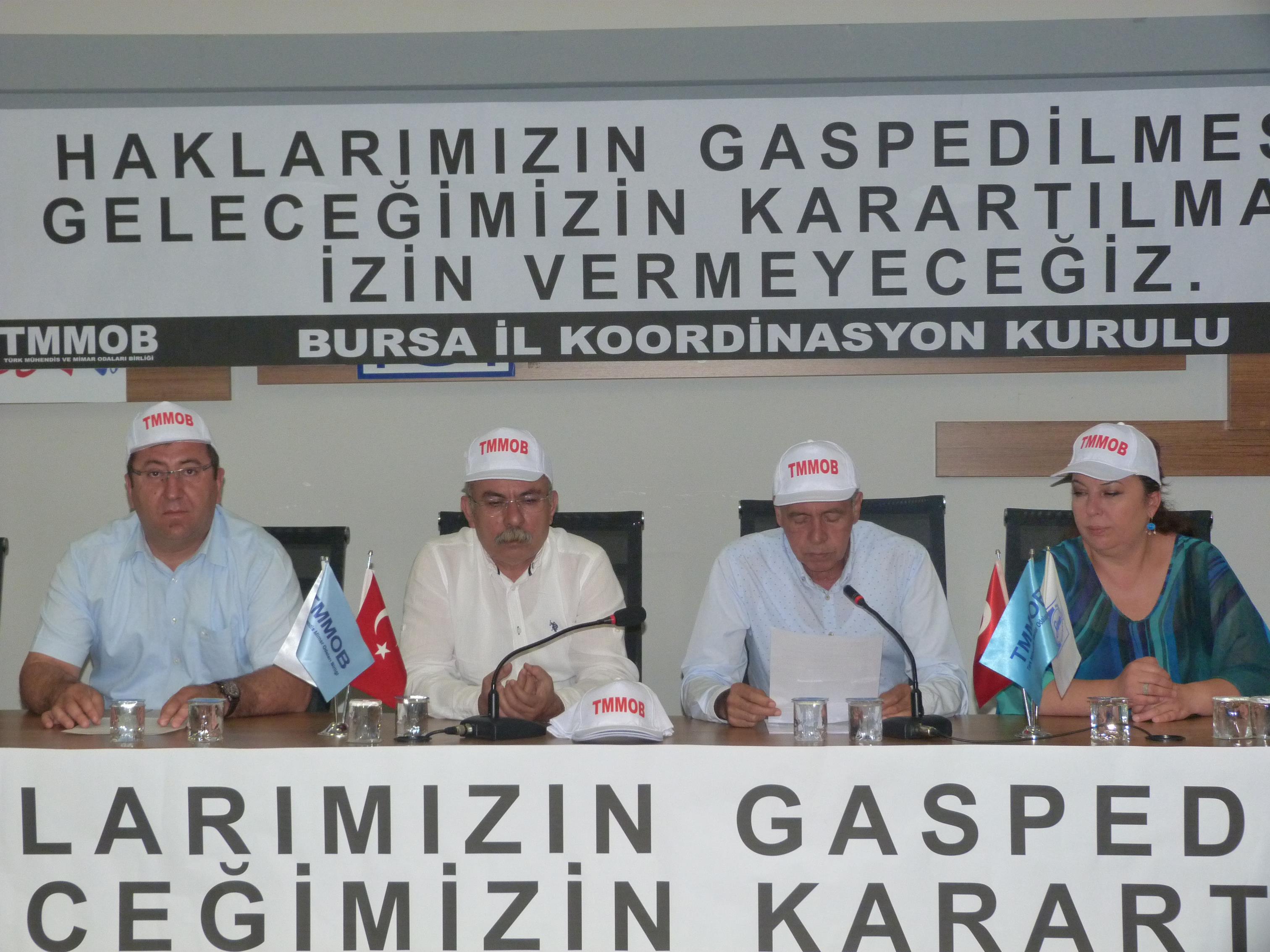TMMOB İLE SGK ARASINDAKİ ASGARİ ÜCRET PROTOKOLÜNÜN FESHİ BASIN AÇIKLAMASI