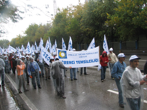 TMMOB MİTİNGİNE ETKİN KATILIM SAĞLADIK