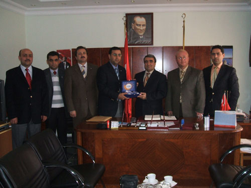 SİİRT ÜNİVERSİTESİ REKTÖRÜNÜ ZİYARET ETTİK