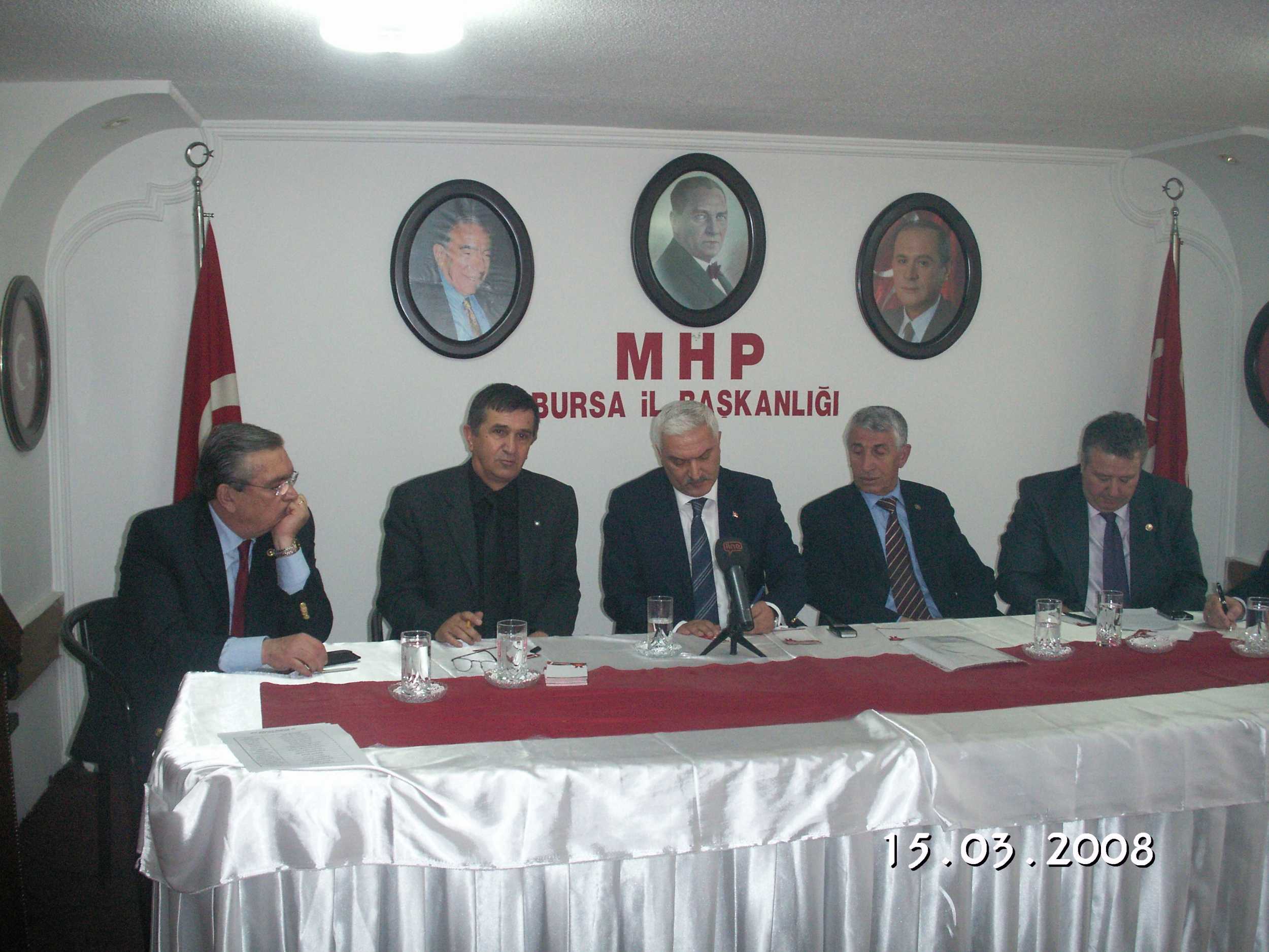 DP VE MHP İL BAŞKANLIKLARI ZİYARET EDİLDİ