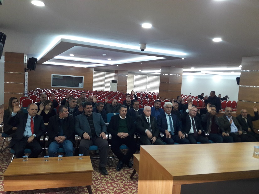 ŞUBEMİZİN 4. OLAĞAN GENEL KURULU YAPILDI
