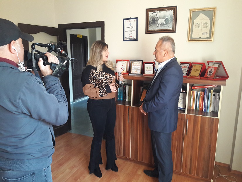  İHA İLE ERTV'NİN ŞUBE BAŞKANIMIZ FEVZİ ÇİÇEK İLE RÖPORTAJI