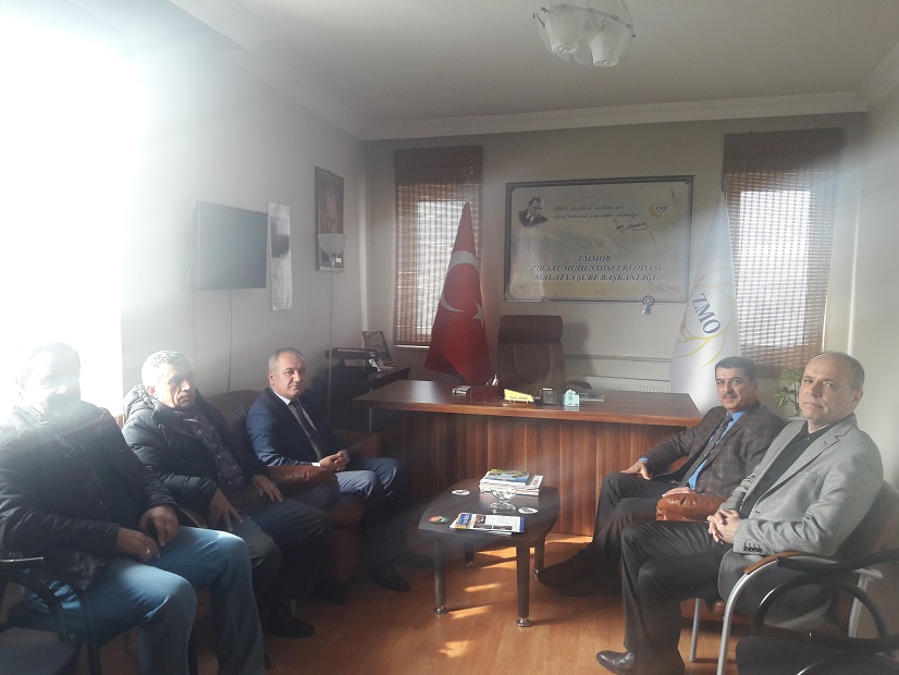MALATYA KAYISI ARAŞTIRMA ENSTİTÜSÜ MÜDÜRÜ ODAMIZA ZİYARETİ