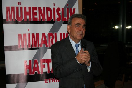 MÜHENDİSLİK VE MİMARLIK HAFTASI KOKTEYLİ YAPILDI