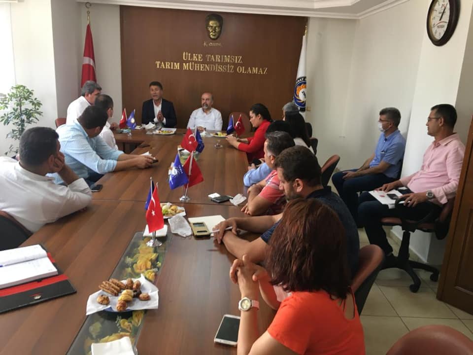 ZİRAAT MÜHENDİSLERİ ODASI MERSİN ŞUBEMİZE ZİYARET