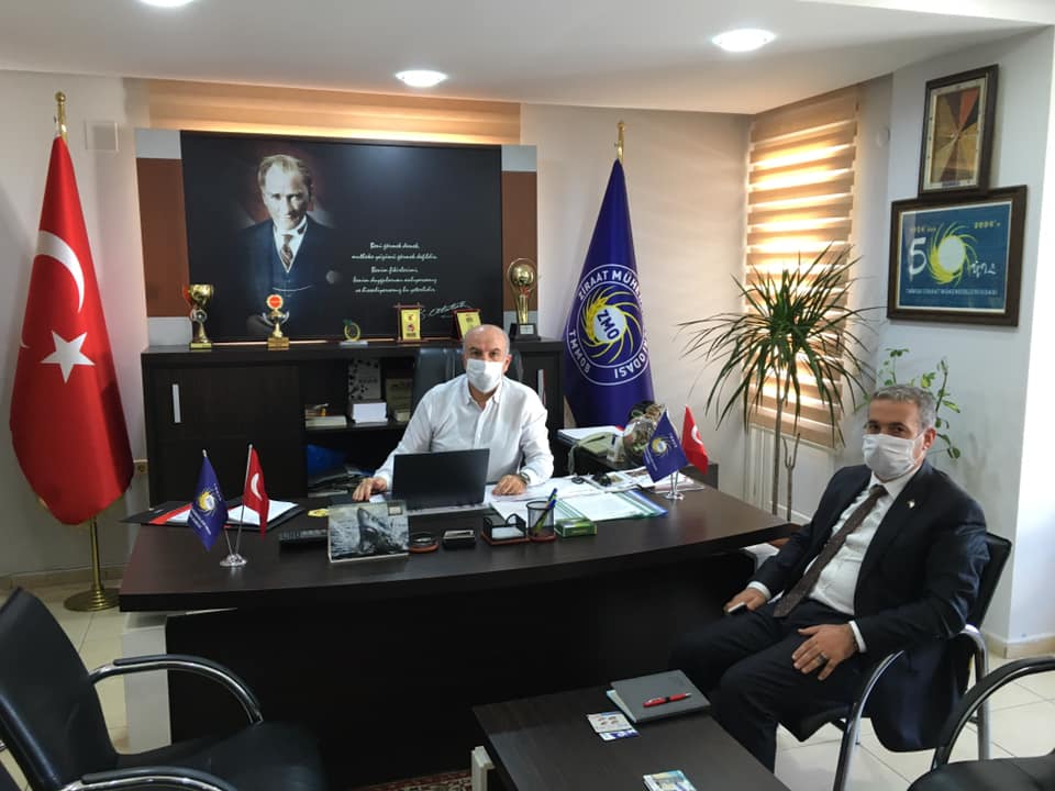 TKDK MERSİN KOORDİNATÖRÜ SN.BEYTULLAH UYGUR ŞUBEMİZE ZİYARET