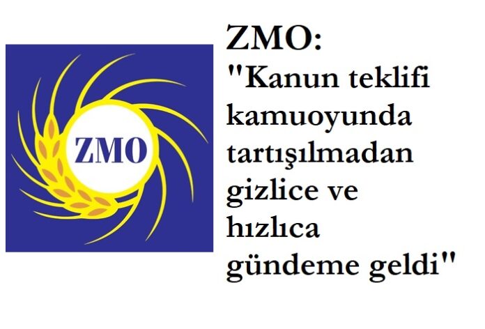 YAŞAM İÇİN GIDA: ZMO: KANUN TEKLİFİ KAMUOYUNDA TARTIŞILMADAN GİZLİCE VE HIZLICA GÜNDEME GELDİ- 30 HAZİRAN 2020