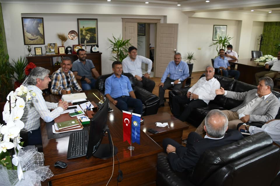 CHP HEYETİ`NİN ŞUBEMİZE ZİYARETİ