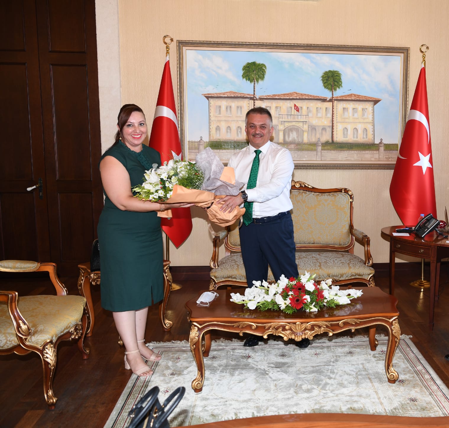 ANTALYA VALİSİNE ZİYARET