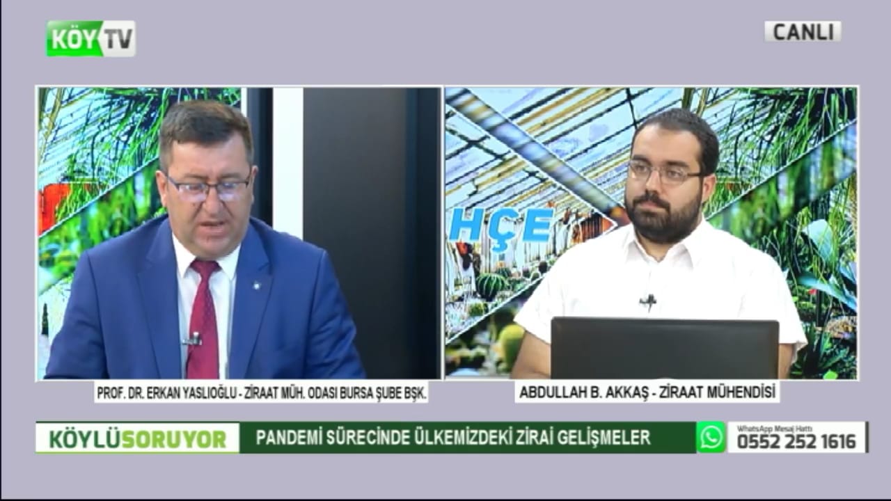 KÖY TV "KÖYLÜ SORUYOR" PROGRAMINA KATILDIK