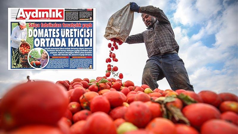 AYDINLIK GAZETESİ: AYDINLIK DUYURDU TARIM KREDİ EL ATTI- 27 AĞUSTOS 2020