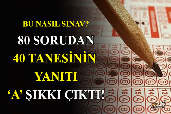 KAMUDAN HABER: 80 SORUDAN 40 TANESİNİN YANITI A' ŞIKKI ÇIKTI!- 25 EKİM 2020