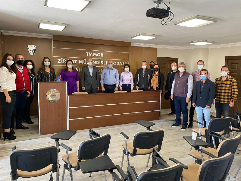 ANTALYA TARIM VE ORMAN İL MÜDÜRÜ ŞUBEMİZİ ZİYARET ETTİ