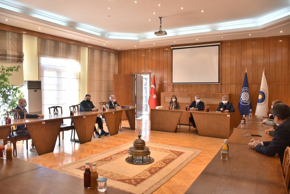 ANKARA ÜNİVERSİTESİ ZİRAAT FAKÜLTESİ DEKANLIĞINI ZİYARET ETTİK