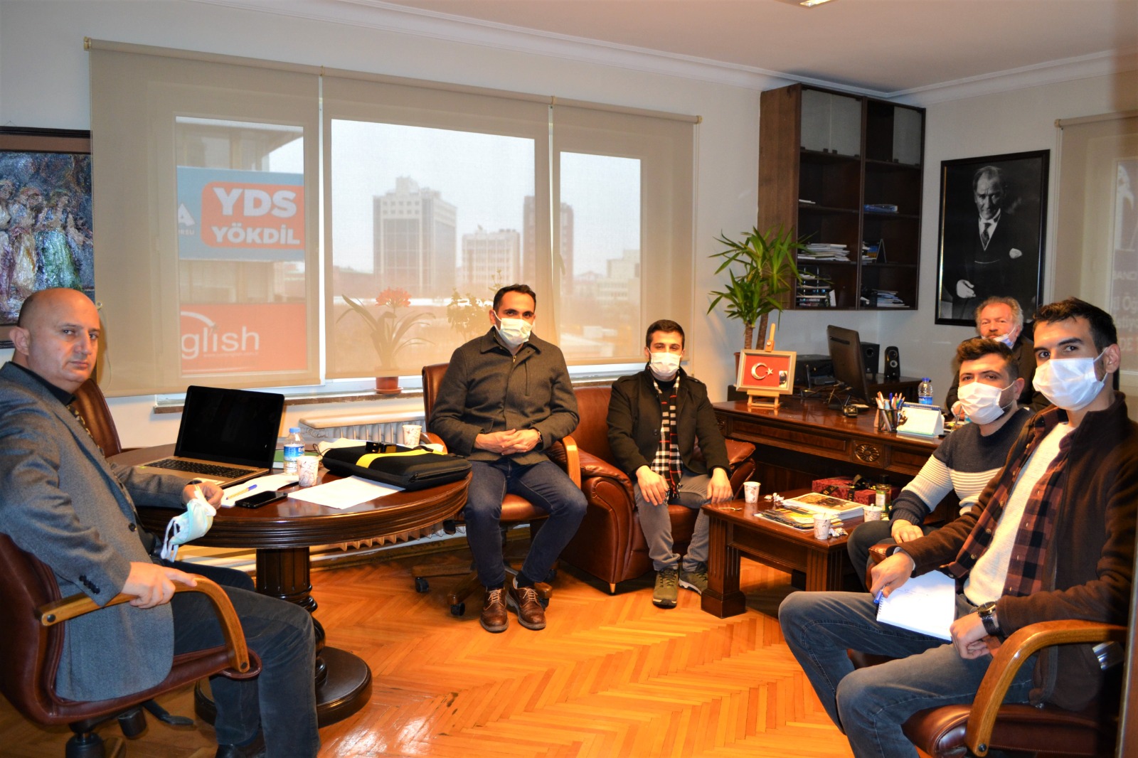 GÖREVE ATANAMAYAN MESLEKTAŞLARIMIZIN ZİYARETİ
