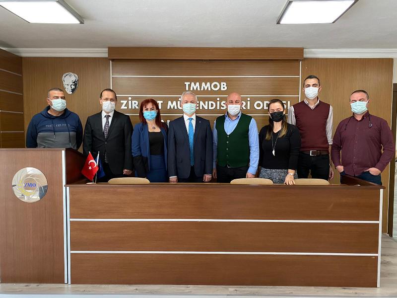 ZİRAAT FAKÜLTESİ DEKANI ZİYARETİ