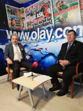 ŞUBE BAŞKANIMIZIN OLAY GAZETESİ RÖPORTAJI