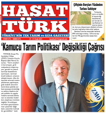 HASAT TÜRK GAZETESİ: KAMUCU TARIM POLİTİKASI' DEĞİŞİKLİĞİ ÇAĞRISI- 1/31 OCAK 2021