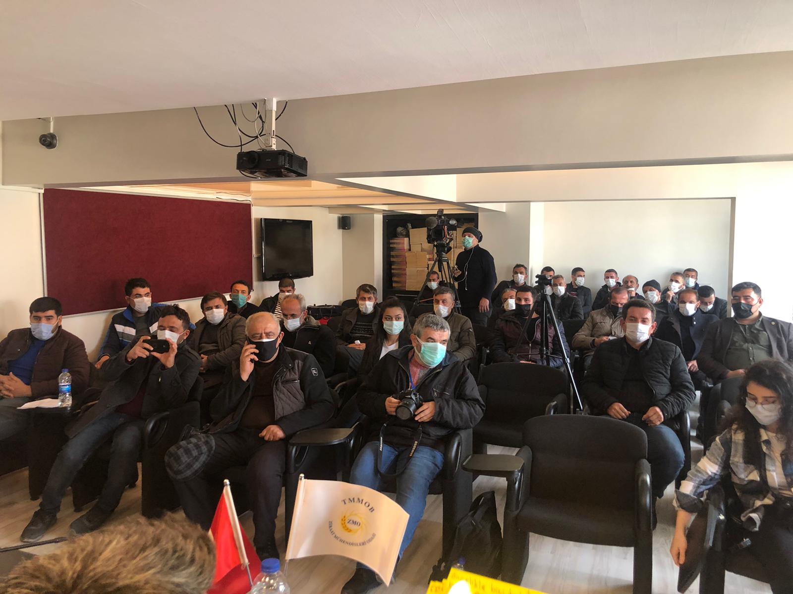ÇİFTÇİLER İLE BİRLİKTE BASIN TOPLANTISI DÜZENLEDİK