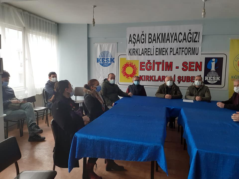 KIRKLARELİ`DE ÇEŞİTLİ ETKİNLİK VE BASIN AÇIKLAMALARINA KATILDIK