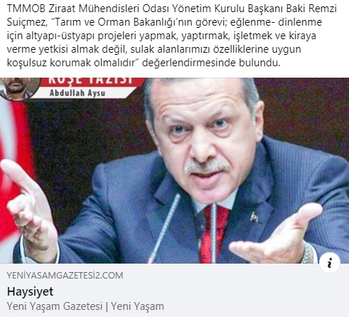 YENİ YAŞAM GAZETESİ: HAYSİYET- 25 MART 2021
