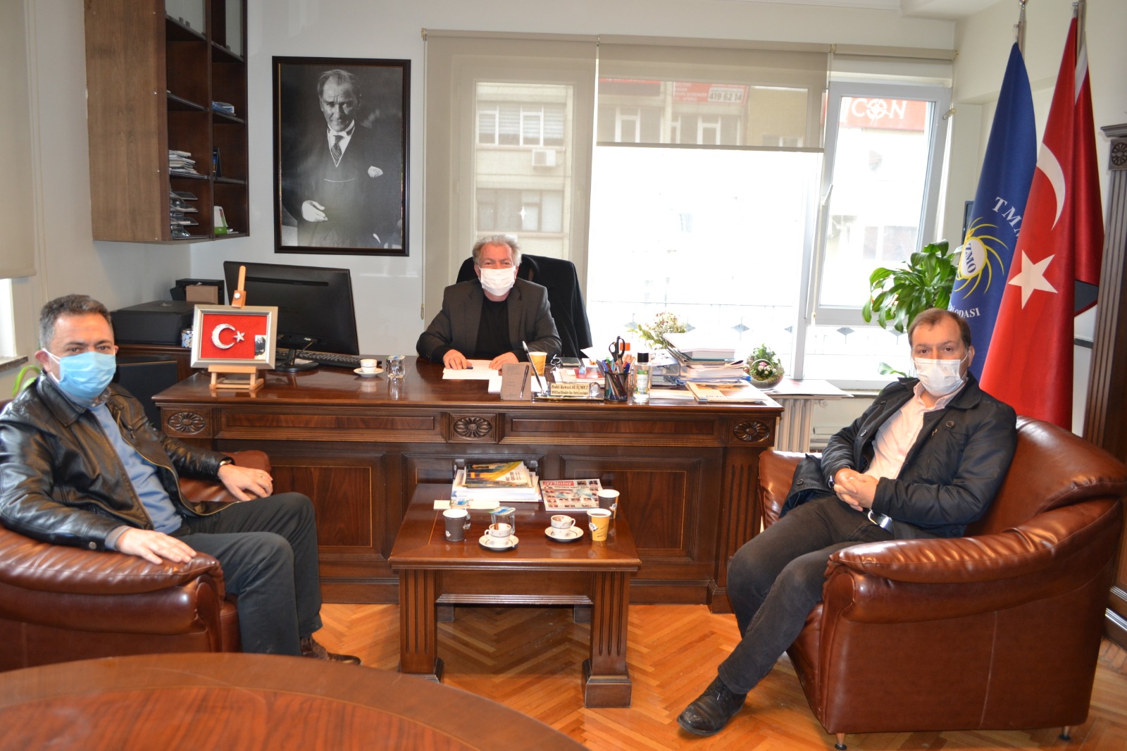 TMMOB MADEN MÜHENDİSLERİ ODASI'NIN ZİYARETİ