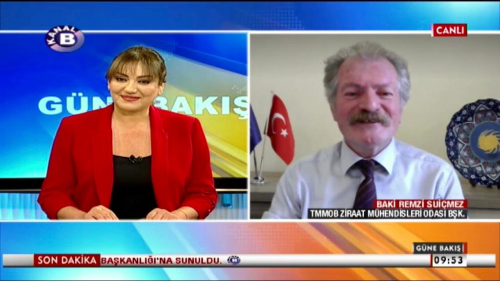 KANAL B- "GÜNE BAKIŞ" PROGRAMI