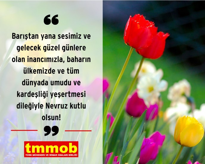BARIŞTAN YANA SESİMİZ VE GELECEK GÜZEL GÜNLERE OLAN İNANCIMIZLA NEVRUZUMUZ KUTLU OLSUN!