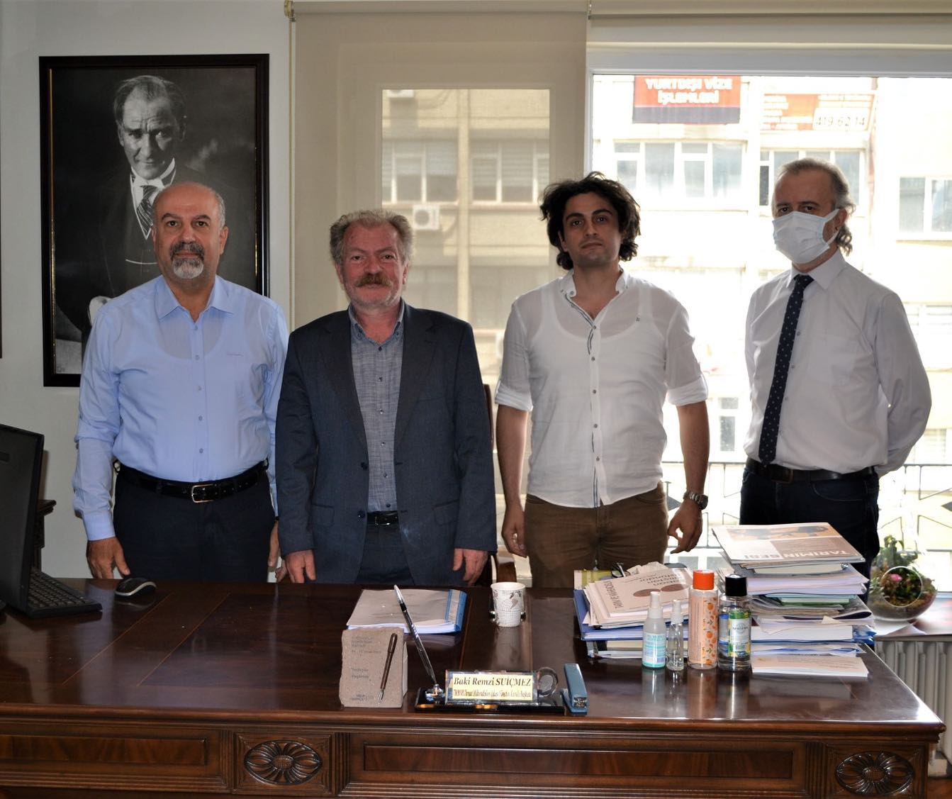 GENEL BAŞKANIMIZ BAKİ REMZİ SUİÇMEZ`İ ZİYARET