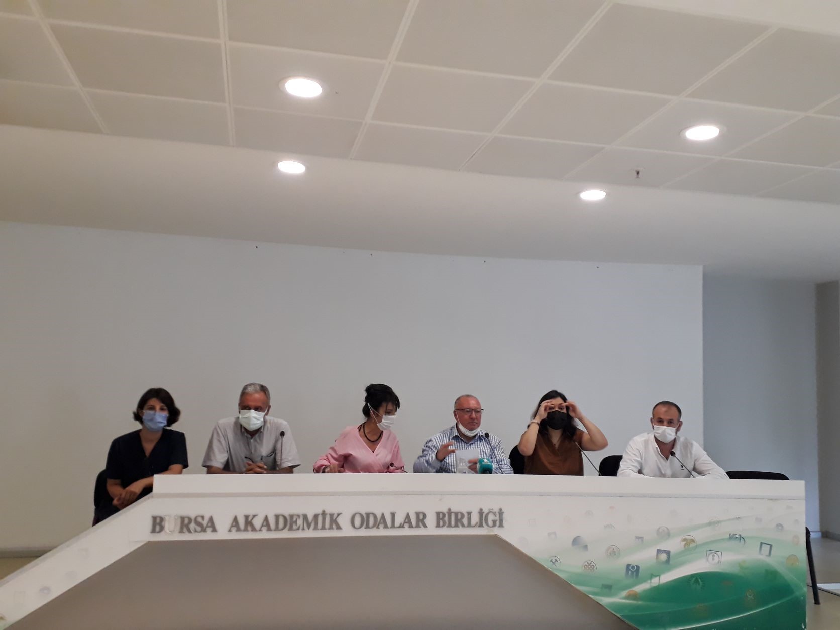 ORMAN YANGINLARI İLE İLGİLİ BASIN AÇIKLAMASI DÜZENLENDİ.