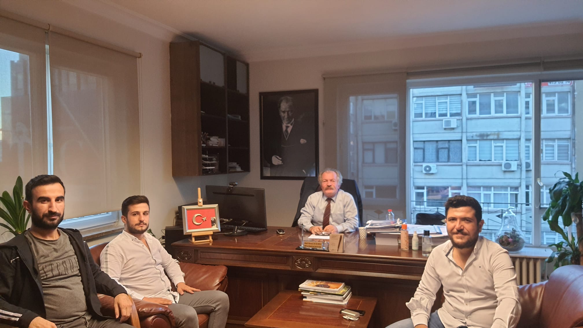GÖREVE ATANAMAYAN MESLEKTAŞLARIMIZIN ZİYARETİ