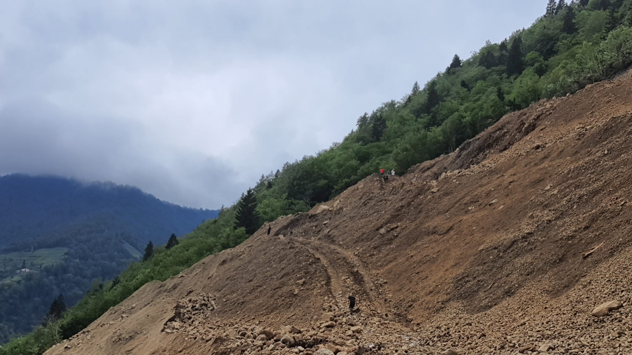 RİZE İKİZDERE`DE BİLİRKİŞİ KEŞFİNE KATILDIK