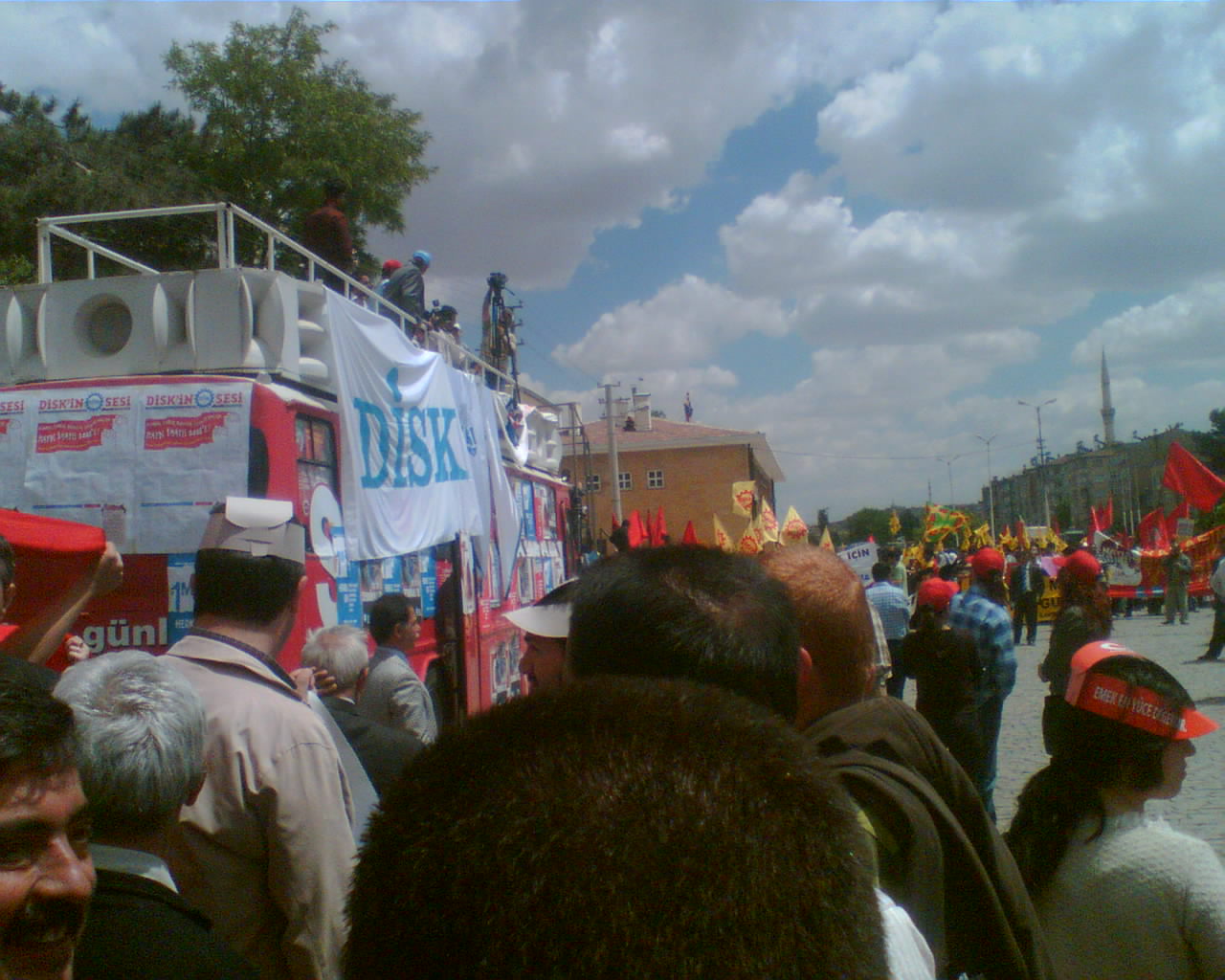 1 MAYIS İŞÇİ BAYRAMINA KATILIM SAĞLADIK