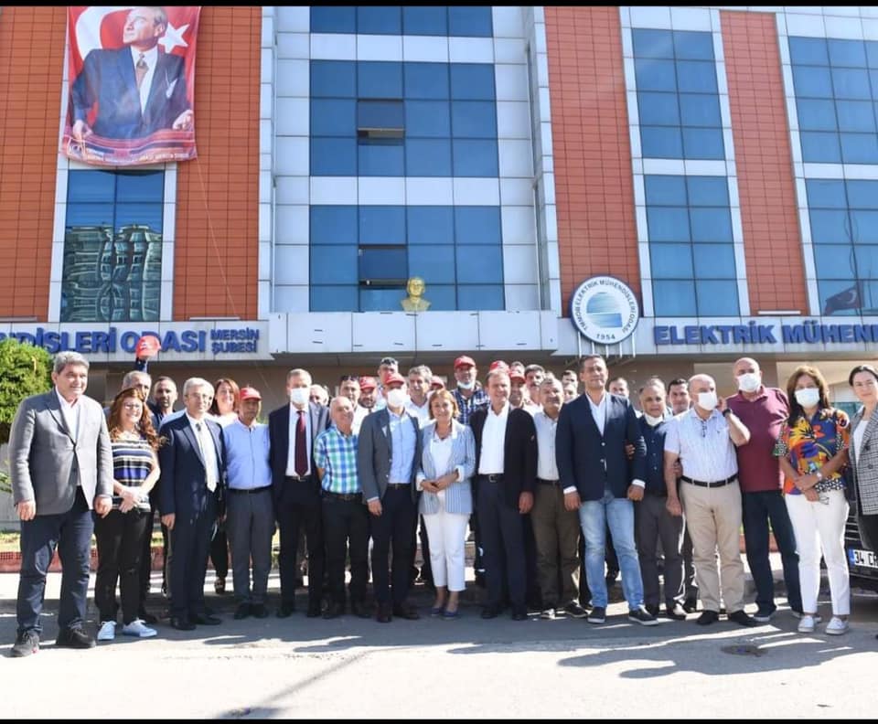 TMMOB` A BAĞLI ODA BAŞKANLARIMIZ SENDİKALARIN TEMSİLCİLERİ, TÜRK TABİPLER BİRLİĞİ TEMSİLCİSİNİN KATILDIĞI TOPLANTI