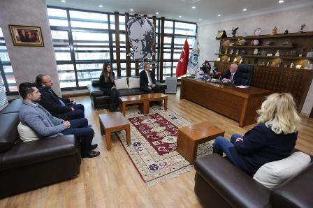 ESKİŞEHİR ODUNPAZARI BELEDİYE BAŞKANINA ZİYARETİMİZ