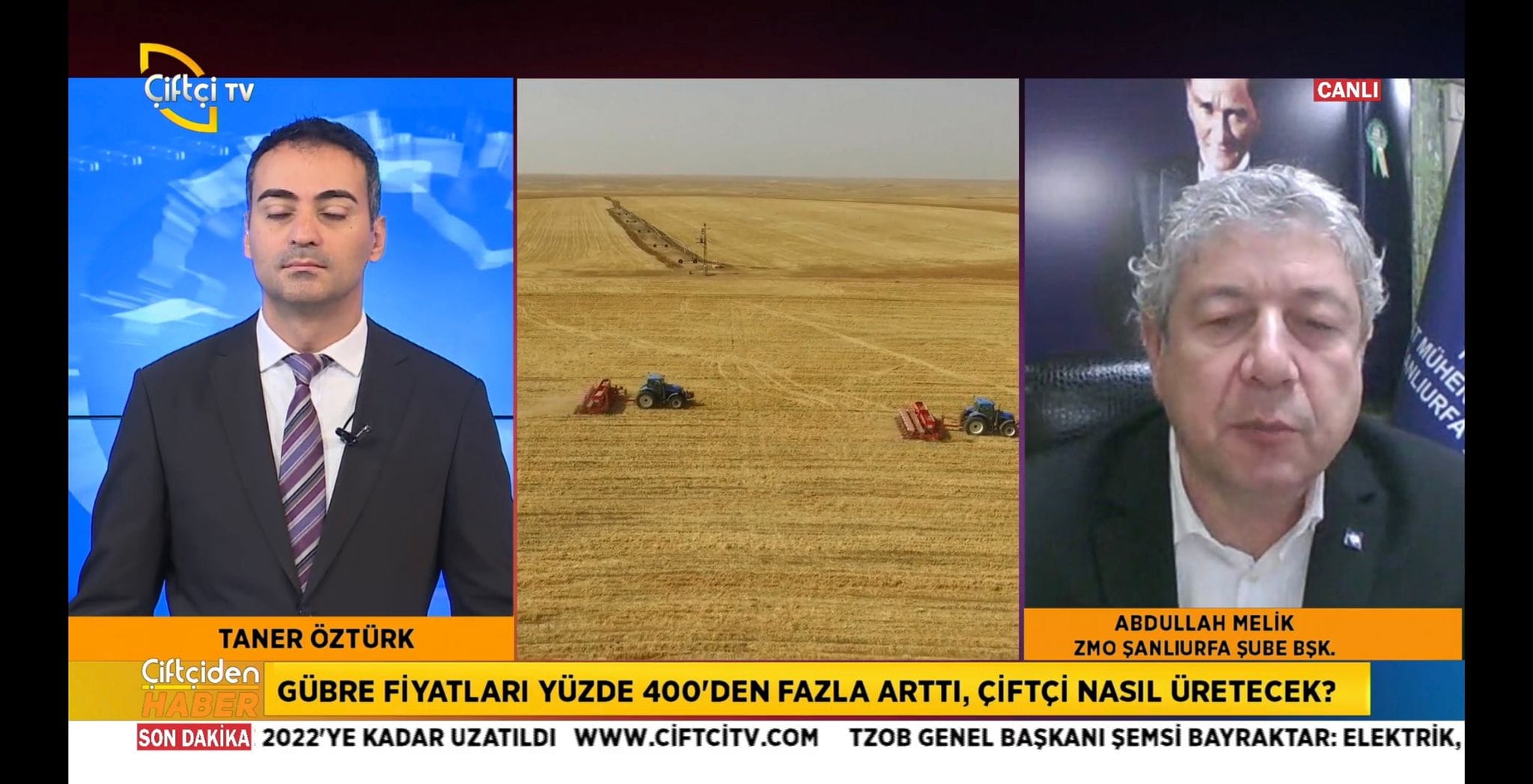 ÇİFTÇİ TV- "ÇİFTÇİDEN HABER" PROGRAMI - 11.01.2022