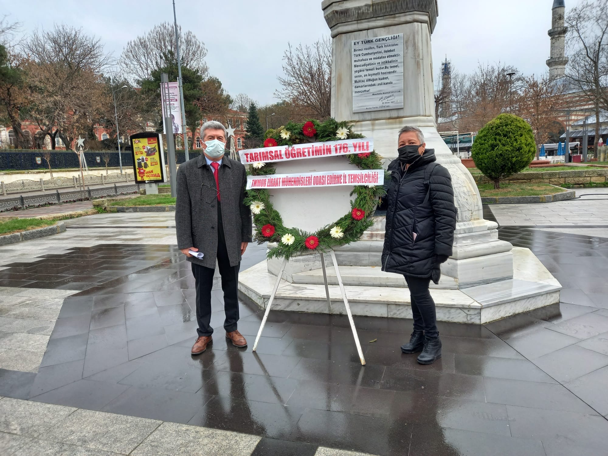 TARIMSAL ÖĞRENİMİN 176.YIL DÖNÜMÜ'NDE BASIN AÇIKLAMASI YAPTIK