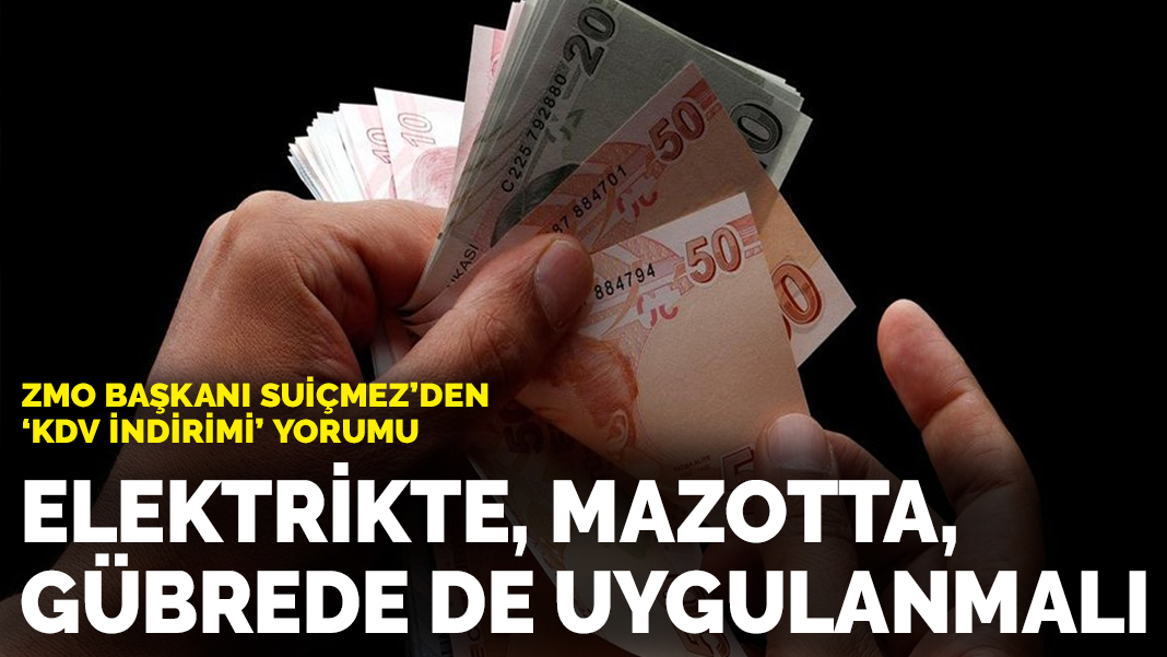 AWOUM.COM: ZMO-PRäSİDENT SUİÇMEZ: AUF DİESEL, DÜNGER UND STROM SOLL 1 PROZENT MEHRWERTSTEUER-RABATT GEWäHRT WERDEN- 14 ŞUBAT 2022
