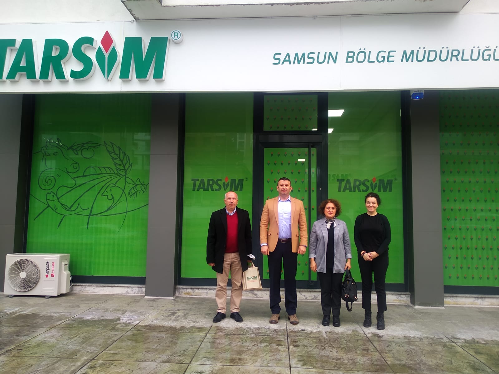 TARSİM SAMSUN BÖLGE MÜDÜRLÜĞÜNE ZİYARET
